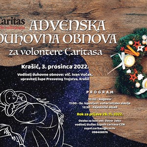 Adventska duhovna obnova za volontere Caritasa